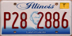 2001 base Illinois passenger car with temp sticker