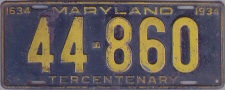 Maryland Tercentenary