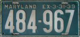 1939 Maryland passenger car