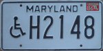 1986 handicapped car