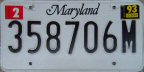 1993 Maryland multi-purpose vehicle