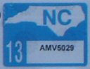 2013 expiration sticker