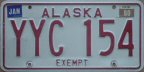 1980 Alaska charitable exempt vehicle