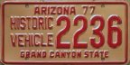 Arizona historic vehicle