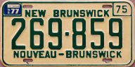 1977 New Brunswick passenger