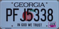 Georgia In God We Trust