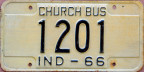 1966 Indiana church bus