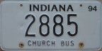 1994 Indiana church bus
