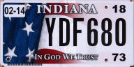 white Indiana In God We Trust