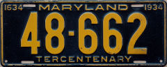 Maryland Tercentenary