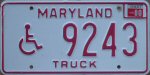 1980 truck - handicapped