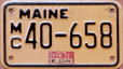 1977 Maine motorcycle