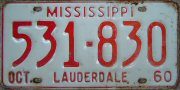Mississippi 1959-1960
