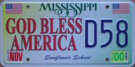 2000 Mississippi God Bless America