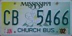 2002 Mississippi church bus