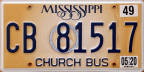 2020 Mississippi church bus