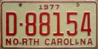1977 North Carolina trailer