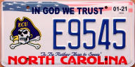 East Carolina Univ., "In God We Trust"
