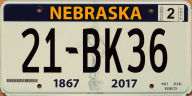 Nebraska 1867-2017