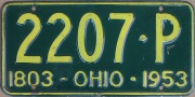 Ohio 1803-1953