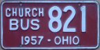 1957 Ohio church bus
