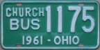 1961 Ohio church bus
