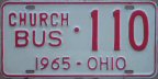 1965 Ohio church bus