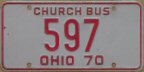 1970 Ohio church bus