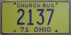 1971 Ohio church bus