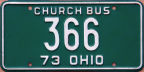 1973 Ohio church bus
