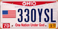 2017 Ohio One Nation Under God