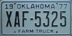 Oklahoma farm truck