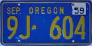 Oregon 1958-1959