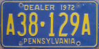 1972 new car dealer