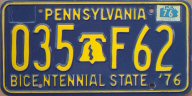 1976 Pennsylvania