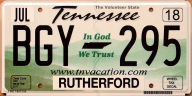 Tennessee In God We Trust