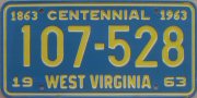 West Virginia Centennial 1963