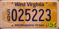 West Virginia 150th Anniversary