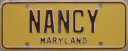 1955 Maryland toy vanity plate